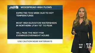 Fast rivers, rising temperatures this week! - Thursday, June 6