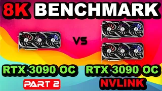 Multi GPU vs Single GPU | NVIDIA SLI vs Single Card | RTX 3090 SLI 8k | SLI 2022 | RTX 3090 NVLINK