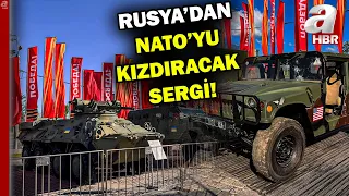 Rusya, Ukrayna'da ele geçirdiği NATO silahlarını Moskova'da sergiliyor! | A Haber