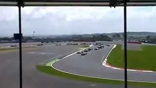 British Grand Prix 2012 start from Village B grandstand