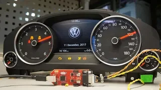 VW Touareg NF Включение панели приборов по CAN шине и эмуляция ABS.