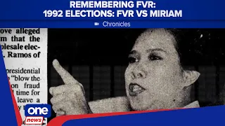 Remembering FVR: 1992 elections vs Miriam Defensor-Santiago