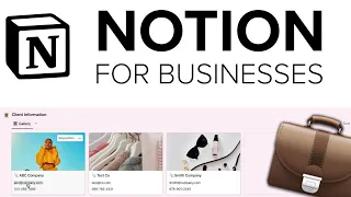 Notion Tutorial: How to Use Notion for Your Business in 2022! (FREE Notion Template Included) 💼💻