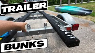 How To Install Kayak Trailer Bunks