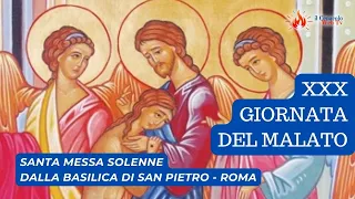 ore 10:00 - Santa Messa della XXX Giornata del Malato - Basilica San Pietro -Roma - 11/02/2022