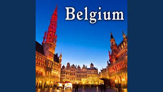Belgium, Outdoor Flea Market Ambience with Heavy Crowd, Voices, Footsteps & Traffic