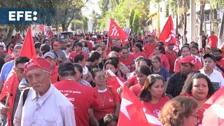 Candidatos a la Presidencia de la oposición cierran campaña política en El Salvador