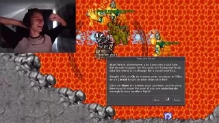 Lava surfing - Tibia on Twitch #week12