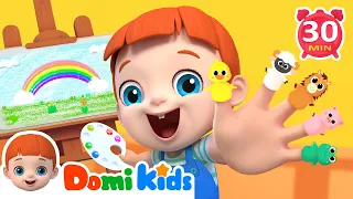 Finger Family + More Nursery Rhymes for Toddlers | Baby Songs - Domikids