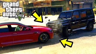 РЕАЛЬНАЯ ЖИЗНЬ В GTA 5 - ПОПАЛ В АВАРИЮ И РАЗБИЛ ГЕЛИК MERCEDES G65 ПОТРАТИЛ 100.000$ В ГТА 5 МОДЫ