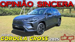 NOVO Toyota COROLLA CROSS 2025: O que MUDOU? Escape, Freio? VALE a PENA? Preço, consumo, problemas