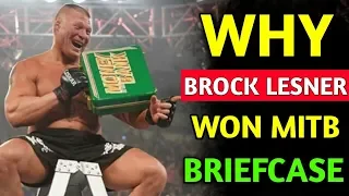 REAL REASON Why Brock Lesnar Became "Mr Money In The Bank" 2019 ?