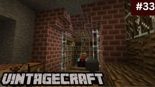 Vintagecraft #33: Enchanting Room in the Mob Grinder