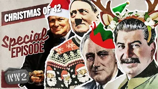 How Hitler, Churchill, Roosevelt, and Stalin Spent Christmas - WW2 Special