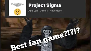 Is this the best Gorilla Tag Fan Game?!?!?