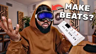 Can you make beats on the Apple Vision Pro?? I tried it!!