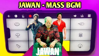 Jawan BGM Recreating On WALKBAND | Jawan Prevue Theme | King Khan BGM