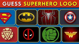 Guess the SUPERHEROES by Logo | Marvel & DC Superhero Quiz