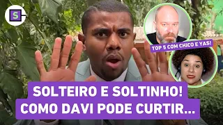 Davi solteiro e cheio de rebolado! As dicas de CHICO BARNEY e YAS FIORELO para o campeão do BBB 24!