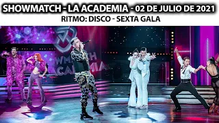 Showmatch - Programa 02/07/21 - DISCO Luli Salazar, Romina Richi, Cucho Parisi y Mario Guerci