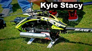 Kyle Stacy flying SAB RAW 700 Nitro