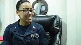 Navy Legalman 1st Class Alina Davis
