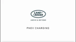 Land Rover PHEV Charging