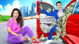 A BILLIONAIRE Has a CRUSH ON ME || My Boyfriend is GIGA RICH! Funny Situations by 123 GO! CHALLENGE