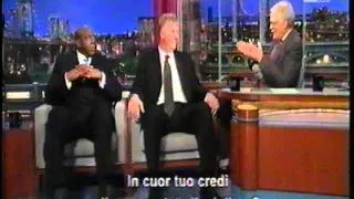 Magic Johnson & Larry Bird ospiti al Late Show di Letterman sub ita, parte due