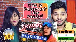 INDIANS React To SKIING in Pakistan | I Love This Country | EVA ZU BECK