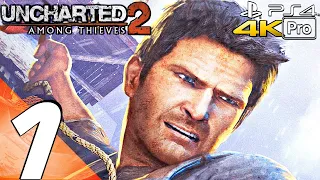 UNCHARTED 2: Among Thieves - Gameplay Walkthrough Part 1 - Prologue & Borneo (PS4 PRO) 4K 60FPS