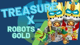 Treasure X Robots Gold Unboxing Review | The Upside Down Robot