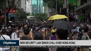 New security law sends chill over Hong Kong