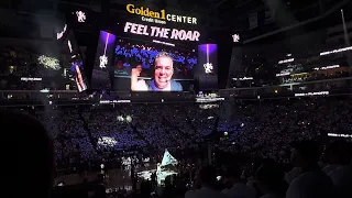 Sacramento Kings 2023 Playoffs Game 7 intros 4/30/2023