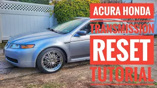 HOW TO RESET ACURA HONDA ECU TRANSMISSION FACTORY TUTORIAL