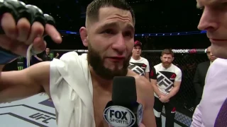 Fight Night Denver: Jorge Masvidal Octagon Interview