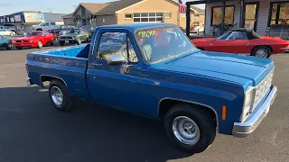 1979 Chevrolet C-10 SOLD $10,900 Maple Motors