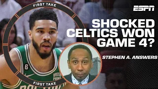 Stephen A. is pleasantly shocked the Celtics reminded us what they're capable of 👏 | First Take