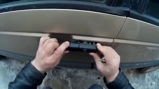 Почему не работает ручка двери автомобиля VW PASSAT B3 B4