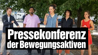 Pressekonferenz der Bewegungsaktiven