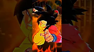 Goku ssj4 and Vegeta ssj4 vs omega shenron edit in 4k