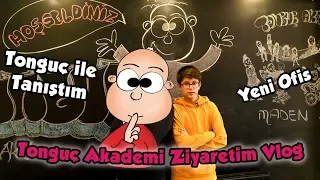 TONGUÇ AKADEMİ'yi Ziyaret Ettim | Yayına girdim | Tonguç ile bir gün Vlog