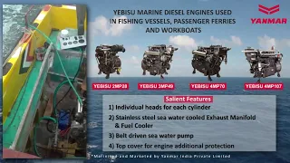 Yebisu Marine Diesel Engines - Marinised and Marketed by Yanmar India