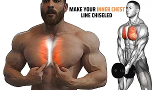 Chest Workout - 8 exercises that will make your inner chest line chiseled and attractive