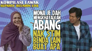 Mona je dah MENGKHAYALKAN abang, nak STIM benda lain buat apa? 😂😂😂