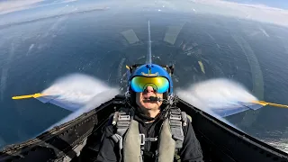 Blue Angels VIP Flight: Harley Hall II's Cockpit Footage | FULL FLIGHT