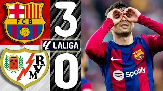 🎥 Barcelona vs. Rayo Vallecano [3-0] - Match Review (La Liga 2023/2024)