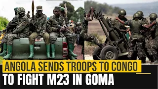 Angola Sends 1000s of Troops to Congo to Fight M23 Rebels