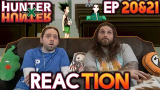 ILLUMI & ANGRY GON!! | Hunter x Hunter Episode 20 & 21 REACTION!!