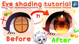 NEW Eye Shading Tutorial ✨- Gacha Club - IbisPaint X